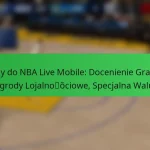 Kody do NBA Live Mobile: Docenienie Graczy, Nagrody Lojalnościowe, Specjalna Waluta