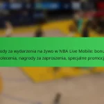 Nagrody za wydarzenia na żywo w NBA Live Mobile: bonusy za polecenia, nagrody za zaproszenia, specjalne promocje