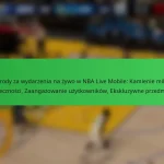 Nagrody za wydarzenia na żywo w NBA Live Mobile: Kamienie milowe społeczności, Zaangażowanie użytkowników, Ekskluzywne przedmioty