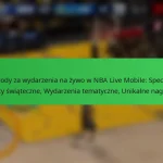 Nagrody za wydarzenia na żywo w NBA Live Mobile: Specjalne oferty świąteczne, Wydarzenia tematyczne, Unikalne nagrody